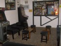 BAR AND T.V.LOUNGE - Comfortable lounge with T.V. and Freeview,  Arcade machines and bar with beers, wines and spirits. (click to enlarge)